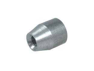 Perno antistrappo tondo per porte blindate art.444pz - ø mm.16 - in acciao zincato, con foro passante, impedisce che la porta possa essere sradicata dal telaio