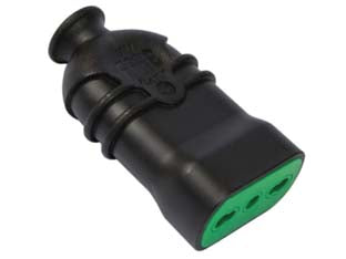 Presa dritta 2 poli + terra bipasso 16a nera hi-pro - nera 81111 - corpo in tecnopolimero ad alta resistenza al calore e agli urti, prese con alveoli in ottone, schermati contro i contatti acc...