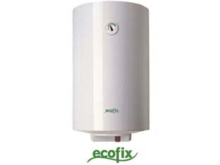Scaldacqua verticale ecofix 80 v eu2 - lt.75, dimensioni ø mm.480x778h. - 1200w di potenza, caldaia protetta con smaltatura e anodo di magnesio contro la corrosione, corpo caldaia in acciaio è sottop...