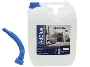 Additivo per motori diesel ad blue lt.10 - lt.10 - con beccuccio travasatore, soluzione a base di urea al 32,5% al altro grado di purezza, adatto per autovetture con motori Die...