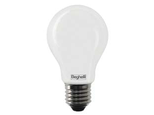 Lampada led goccia tuttovetro e27 - 12w - 6500°K fredda - 1520 lm - 60x105h - 220-240V lampada led 360°, durata media 15.000 ore, testata per 15.000 accensioni, accensione istantenea, con bulbo completam...