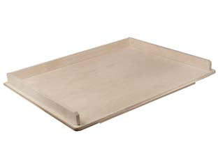 Asse da pasta con bordo in multistrato di betulla - cm.65x50 - in legno multistrato di betulla con bordo, adatto al contatto con gli alimenti, ideale per orecchiette, gnocchi, cicatelli, t...