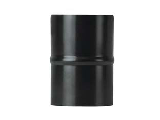 Raccordo m/m per stufe a pellet nero opaco pesante mm.1,2 - ø cm.8 M/M - Nessuna Descrizione per questo prodotto