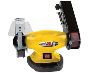 Smerigliatrice/levigatrice da banco Ø mm.150 450w (bg56n) - 450w di potenza, design esclusivo(brevetto internazionale FEMI), motore ad induzione potente e silenzioso, dotato di protezio...