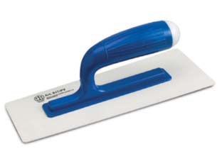Frattone trapezoindale in pvc per acrilici art.817/pv - cm.24x10 - frattone trapezoidale in PVC, con manico e supporto in PVC, lama plastica bianca incollato spessore mm.1, adatto per acrilici...