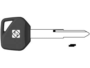 Chiavi auto look a-like porta transponder hon84te - HON84TE - per auto HONDA design testa chiave identica all'originale, utilizzabile con trasponder GTI (non fornito)