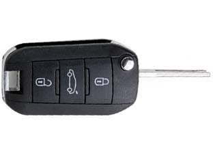 Radiocomando auto con transponder hu83r21 psa citroen, peugeot - HU83R21 - 3 bottoni - una volta programmato consente di riprodurre le funzionalità della chiave veicolo originale, dotato di 3 tasti, in dotazione ...