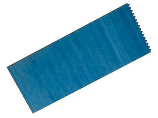 Spatole dentate senza manico per bostik - mm.60 - 54159 - in acciaio al carbonio di prima qualità