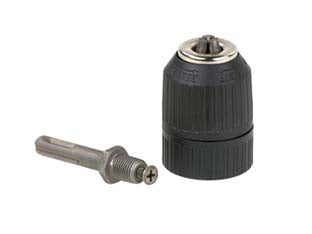 Mandrino autoserrante con adattatore sds plus - in blister - attacco 1/2Fxmm.20, per punte mm.1,5-13