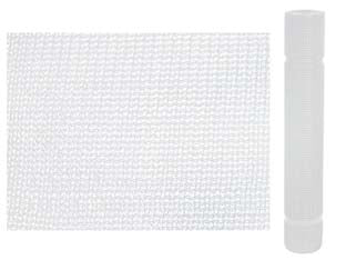 Rete per ponteggi bianca in plastica con asole - mt.1,80h. in rotoli da mt 25 (mq.45) - necessaria in campo edile per la protezione dei ponteggi e per impedire la fuoriuscita delle polveri e dell'acqua durante le ...