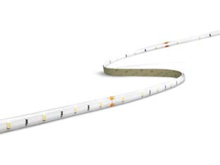 Striscia led accento ip65 - 14.4w - 3000°K calda - 1260 lm 120° - 3000x8x2,9 - 100-240V striscia led flessibile, durata media 50.000 ore, resa cromatica (CRI) 80, bobina mt.3 in blister, corrente assorbit...