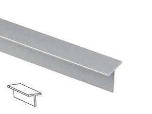 Profilo t in alluminio argento mt.1 - mm.15x15 - Nessuna Descrizione per questo prodotto