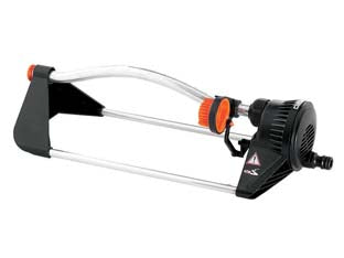 Irrigatore osclillante compact 160 in blister 8740 - Irrigatore oscillante con braccio in alluminio con 14 fori di precisione che garantiscono getti d’acqua uniforme e con caduta...
