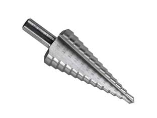 Fresa conica graduata hss - ø mm.4/20 gambo mm.8 - punta segna-traccia, utilizzabile per lamiera di acciaio, metalli non ferrosi e materia plastica