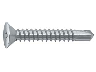 Vite autoperforante tsp cava ph in acciaio zincato - ø mm.3,9x45 - vite TSP impronta PHILLIPS per metallo, in acciaio temperato C1022 zincato