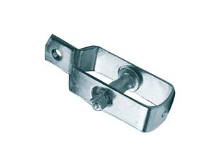 Tendifilo extra - mm.104 zincato n°3 foro ø mm.6 - corpo in acciaio