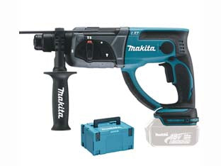 Tassellatore 3 funzioni sds-plus 18v 1,9j (dhr202zj) - 18v di potenza, impugnatura laterale ergonomica, attacco SDS-Plus compatibile, led per illuminare la zona di lavoro, energi...