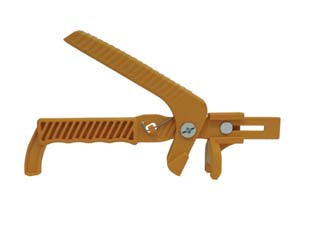 Pinza in plastica per distanziatore autolivellante per piastrelle - mm.27,5x15h. - in nylon