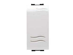 Copriforo modulo liscio aqua - (7788) - copriforo 1 posto, colore bianco, monta su tutte le placche serie QuBe, Club, Classic, Domus, Millennium e similari, compatib...