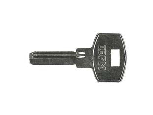 Chiave grezza punzonata k-2303 - chiave in ottone nichelato