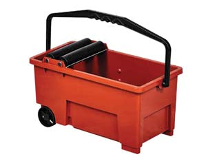 Vaschetta lavaggio skipper lt.13 kit griglia con 2 rulli - cm.56x30x30h. - portata lt.13 - kit di lavaggio SKIPPER composto da vasca in plastica antiurto, due rulli spremitori in plastica antiurto su boccole antiusur...