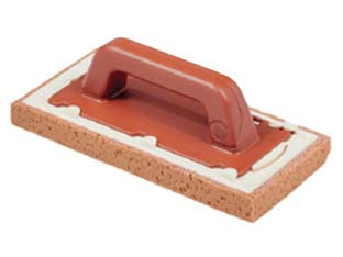 Frattone spugna avana con impugnatura art.217 - cm.13X30X3h. - frattone con impugnatura in plastica e con spugna avana intercambiabile con attacco rapido 'Easy-Lock', adatto alla pulizia d...