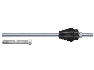 Tassello cappotto thermax 12 doppio filetto 12/110 m 12 pz.2 - filettatura M 12 - il fissaggio senza ponte termico di carichi pesanti su facciate e coperture con isolamento termico, idoneo per il fissaggio t...
