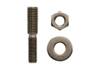 Kit riduzione per tassello thermax m 12 e m 16 - perno riduttore di filettatura per Thermax M12 e M16 che include vite per la riduzione da M12 a M10, rondella e dado M10 in a...