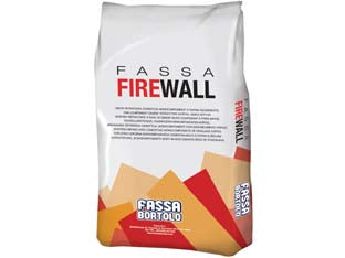 Fassa firewall malta refrattaria a base cemento in polvere - kg.5 in sacco - malta refrattaria cementizia monocomponente, ad indurimento rapido, composta da alluminati di calcio, aggregati e additivi sp...