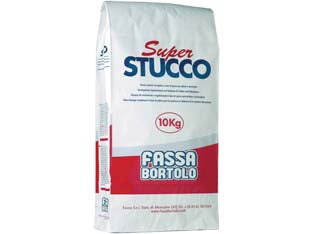 Fassa super stucco rasante in polvere - kg.5 in sacco - stucco rasante riempitivo secco per pittori e decoratori composto da gesso, farina di roccia ed additivi specifici per miglio...