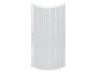 Box doccia giove apertura laterale 1 porta in pvc - cm.80x80x185h - linea lux, riducibile attraverso il taglio del binario di scorrimento, possibilità di invertire l’apertura