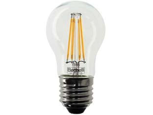 Lampada filo led sfera zafiro e27 - 6W - 2700°K calda - 810 lm - 45x76h - 220-240V lampada filo led 320°, durata media 15.000 ore, testata per 27.500 accensioni, accensione istantenea, corpo completa...
