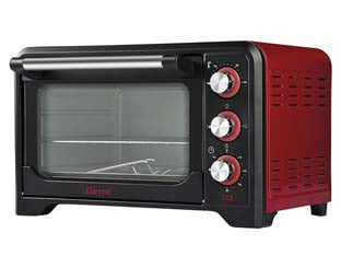 Forno elettrico fe20 lt.20 1380w - potenza 1380W - capacità lt.20, luce interna, vetro doppio per isolamento termico, può contenere un piatto ø cm.24, timer 60 minuti con segna...