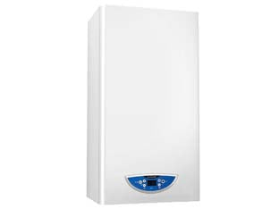 Caldaia a condensazione compatta matis plus - mod.30, potenza utile max 30,2 Kw (39/50°) - scambiatore in acciaio inox AISI 304 L, display mini LCD, circolatore ad alta efficienza a modulazione continua, rapporto di ...