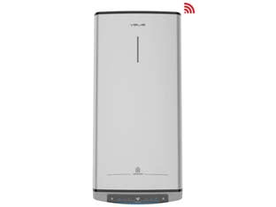 Scaldacqua elettrico ultra sottile velis tech wifi - lt.50, dimensioni mm.511x275x797h. peso kg.23,5 - struttura a doppio serbatoio, WiFi integrato, regolazione elettronica, programmazione oraria, indicatore livello quantità acs...