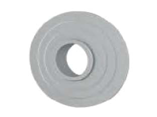 Membrana di chiusura per batteria fait - ø mm.66x21,5x9 - in gomma NR grigia, anticalcarea e resistente al cloro