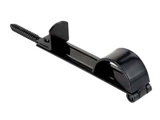 Fermapersiane alla romana - in acciaio verniciato nero, con vite e tassello