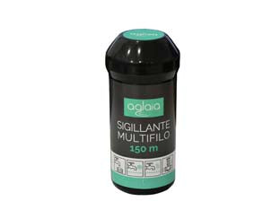 Teflon sigillante multifilo professionale - mm.2 - mt.150 - mm.0,2 - nastro in resina PTFE professionale, adatto anche per tubature gas, adatto per tenuta accoppiamenti filettati, atossico, non ...
