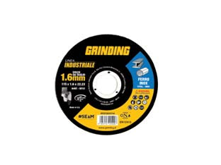 Dischi da taglio sottile per ferro/inox linea industriale - ø mm.125x1,0 foro 22,2 da taglio per ferro/inox - abrasivo all'ossido di alluminio, esente da ferro, zolfo e cloro, taglio veloce, preciso e confortevole