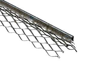 Paraspigolo microstirato a 5 maglie in acciaio zincato per intonaco - mt.2,8 - Nessuna Descrizione per questo prodotto
