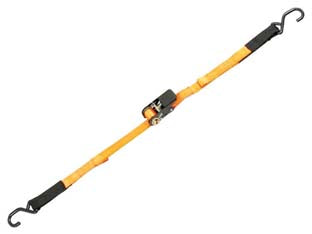 Cinghia mm.25 con fibbia di ancoraggio e cricchetto art.8188cg/25 - mt.3 - sistemi di ancoraggio a cricchetto LC 4000kg. con gangi, nastro poliestere (PES), larghezza mm.25