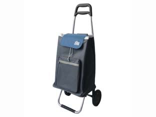 Carrello spesa anais acciaio - cm.37x30x95h. - borsa lt.39 da cm.36x23x47h., materiale PE 600D, ruote EVA+PP mm.145, impugnatura PP, struttura acciaio- chiusura con pattina...