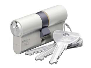 Doppio cilindro sagomato in alluminio 120 - mm.70 centrato (35x35) (120.35.35) - corpo in alluminio ad alta resistenza, barilotti in ottone nichelato con guida, perni e controperni in acciaio inox, molle in...