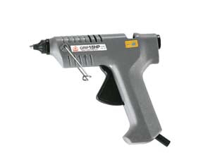 Pistola termocollante grip 18h - GRIP 18H - Incollatrice elettrica per adesivi termofusibili, leggera e maneggevole per il 'fai da te', adatta per montaggi e riparazioni...