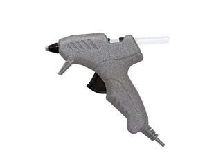 Pistola termocollante + 2 stick colla trasparente minigrip 7h - GRIP 7H - Incollatrice elettrica per adesivi termofusibili, leggera e maneggevole per il 'fai da te', adatta per piccole riparazioni, f...