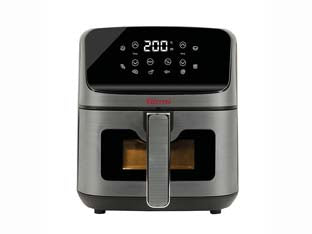 Friggitrice ad aria fg27 1400w lt.4,2 - potenza 1400W - potenza: 1300-1500W, capacità del cestello lt.4,2 (fino a g.1000), contenitore con pratica maniglia, contenitore e vassoio an...