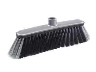 Scopa domestica paracolpi con setole incrociate per interni - cm.35x6x12 - scopa per interni con speciali setole incrociate a X per una migliore raccolta dello sporco, setole morbide in materiale di a...