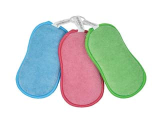 Set 3 spugne microfibra multiuso - cm.24x10 - Nessuna Descrizione per questo prodotto