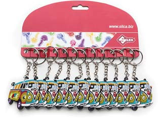 Portachiavi campervan pz.12 (avk404084) - in gomma