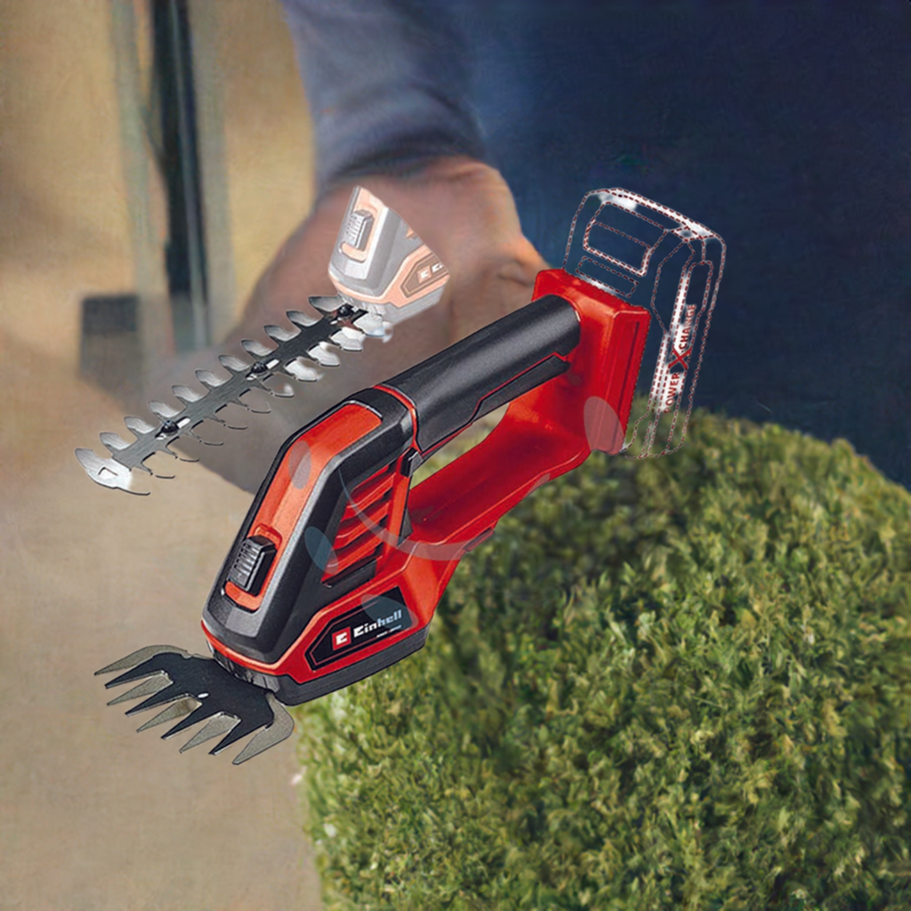 EINHELL Forbici cesoia a batteria per erba e arbusti 18v (ge-cg 18/100 li)